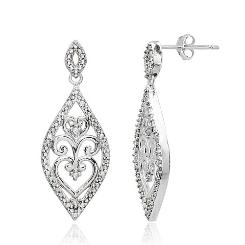 Filigrane 10ct tdw diamant - filigrane, 1/10ct