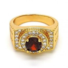 Naturel Gemme Grenat Avec