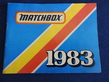 catalogue matchbox 1983