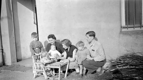 Portrait famille enfants