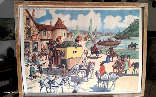 Ancienne affiche histoire - ancienne,