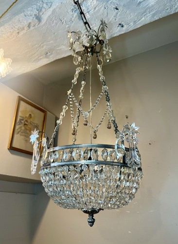 Lustre corbeille louis - lustre,