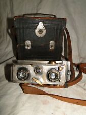 APPAREIL STEREOSCOPIQUE VERASCOPE JULES RICHARD 1900 WW1 COLLECTION VITRINE DECO