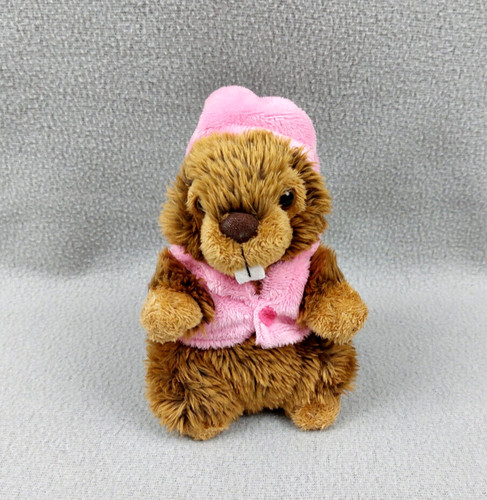 Petite peluche doudou - , castor