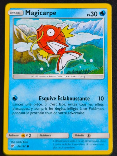 Carte pokemon magicarpe - carte, 32/147