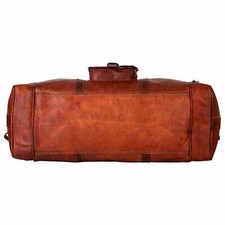 Neuf Véritable Cuir Duffel