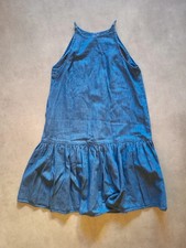 Belle robe en jean Babydoll