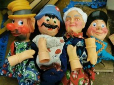 marionnettes guignol années 1970 1980,a remonter