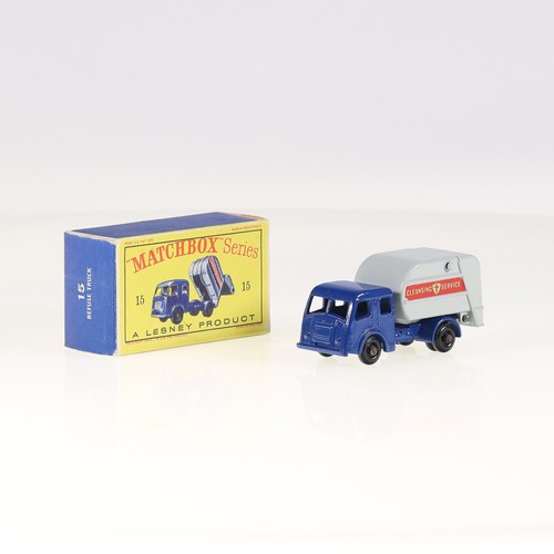 Matchbox refuse truck - refuse,