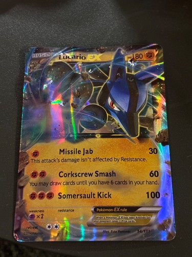 Carte pokemon lucario ex - -,