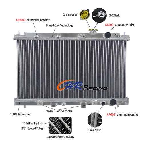 Aluminum radiator for - aluminum,