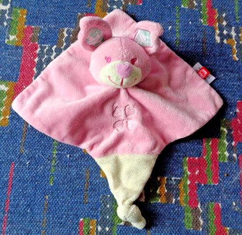 Doudou plat tex souris - doudou,