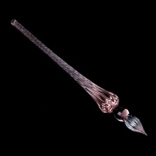 Stylo Plume Ancien En Verre