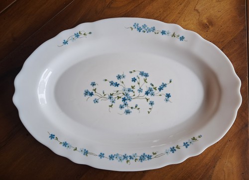 Grand plat ovale - plat, vintage