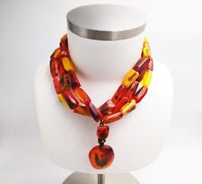  COLLIER MULTI-RANGS EN RESINE