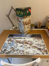Puzzle Heye Loup Napoleon's Winter Game de 2003, 4000 pièces de 96X136cm Complet