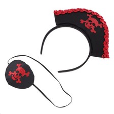  Cosplay Set Deguisement Pirate Accessoires Costume Déguisement D'Halloween