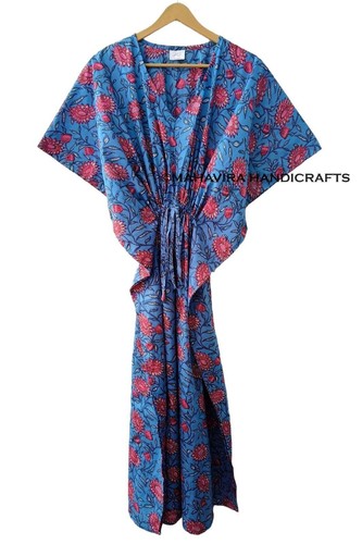 Robe caftan gitane - , coton