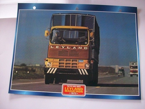 Carte fiche camion - carte,