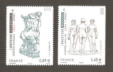 FRANCE 2011  Autoadhésifs  633 et 634 MAILLOL et BOURDELLE  Neuf** LUXE