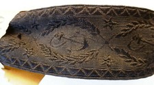 1 Mètre rare galon tissé BICORNE DE MARINE III° République 1870-1940 ORIGINAL