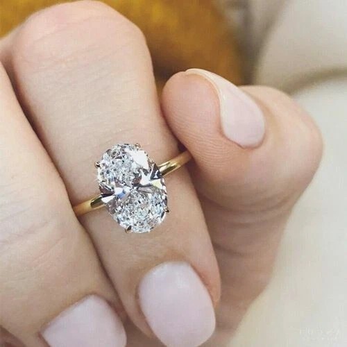 Bague fiançailles en - de,