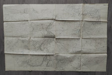 Carte état major Poitiers et alentours - 1927