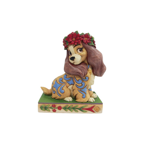 Figurine lady noël disney - figurine,