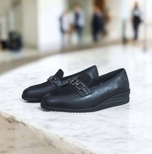 Mocassins Femme Cinzia Soft IV9223848 Mocassin Confort Noir Automne Hiver