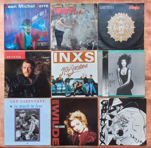 Lot vinyles trs années - 45,