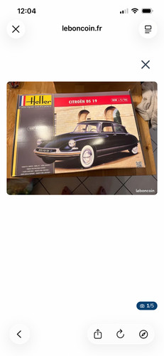 Heller citroën - citroën, ds