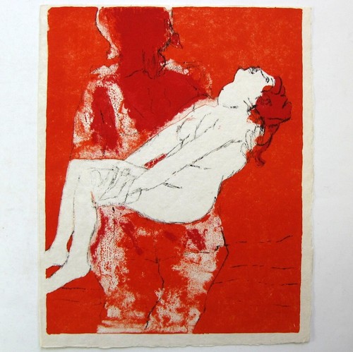 Lithographie paul guiramand - lithographie,