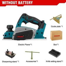 Rabot raboteuse défonceuse électrique sans fil brushless pour batterie MAKITA