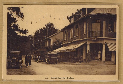 Cpa saint brévin - saint,