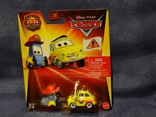 Pack 2 voitures Disney Pixar Cars Luigi Guido nouvelle série 2025 Race & Rescue