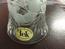 Clochette de table cristal taillé Allemagne