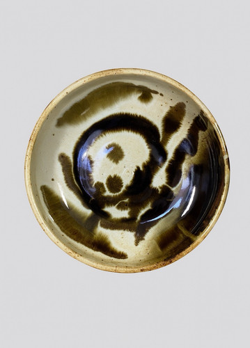 Jolie assiette creuse grès - assiette,