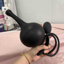 Silicone Pénis Pump Plug Anal Gode Gonflables Vaginal Femmes Masturbator Sex Toy