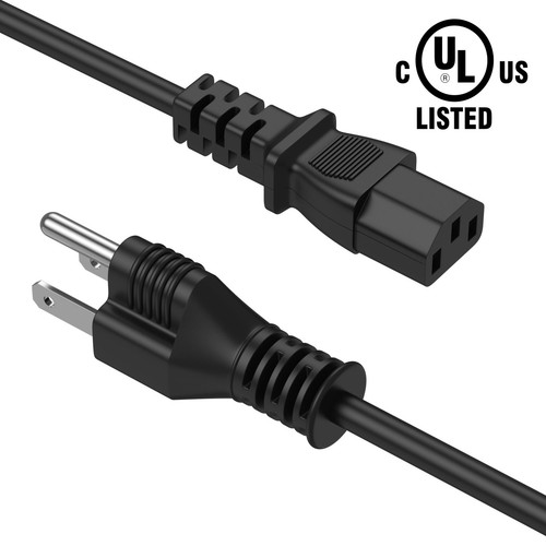 Listed 6ft prong power - 6ft, 3