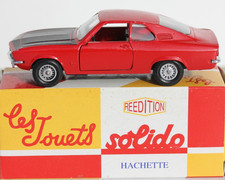 SOLIDO - HACHETTE - OPEL MANTA - 1970 - 1/43 - 9 cm - 90 g