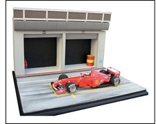NINIVE 1X DIORAMA Garage Box Course Formula 1 Modèle Kit Résine Échelle 1:43