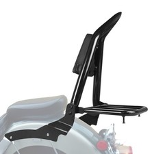 Black Sissy Bar Backrest with