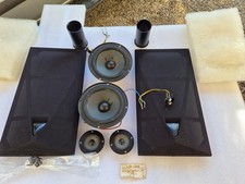 KENWOOD LS 29 - lot 2 boomers + 2 mediums + 2 tweeter - 80W - 8 ohms