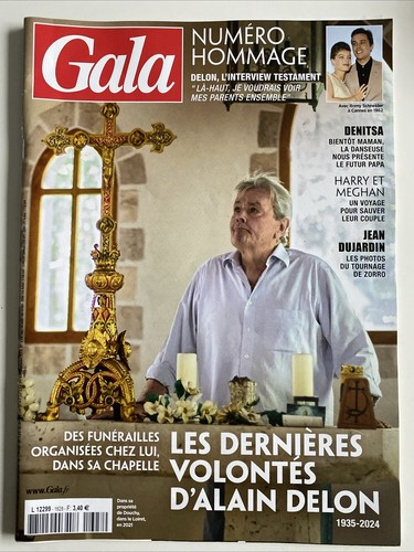 Alain delon magazine - delon,