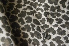 Kenzo.Sublime brocart jacquard stretch animal léopard panthère camel noisette