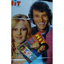 Hit Magazine 14  JOHNNY SYLVIE  STONE  Frédéric FRANCOIS Mireille MATHIEU C. Jer