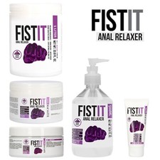 Lubrifiant Anal Gel Intime Eau Anesthésiant Relaxant FistIt 1 L / 500 300 100 ml