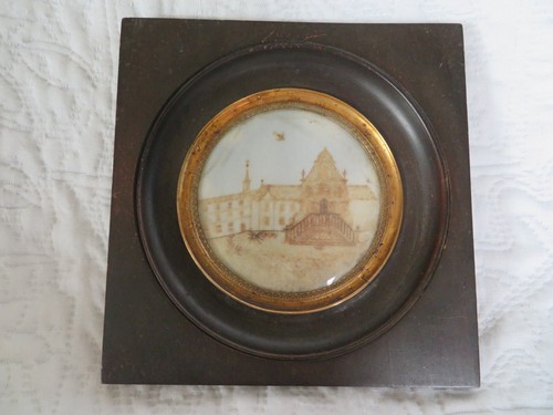 Ancien reliquaire cheveux - ancien,