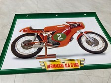 Aermacchi 250 Ala d'Oro 1967 fiche carte moto passion collection Atlas