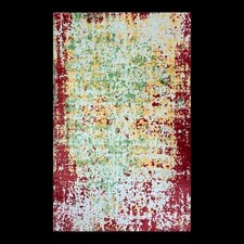 Tapis en soie et laine noué